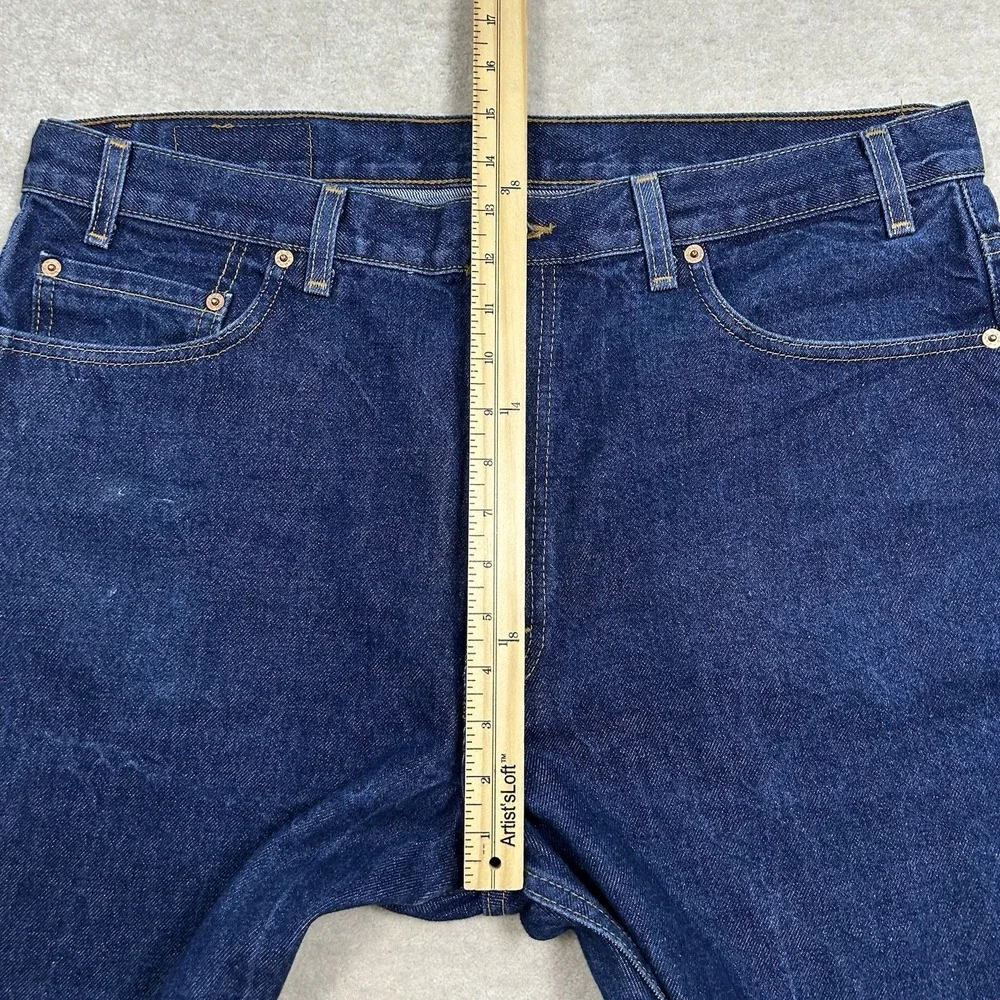 Vintage 90s Levi's 517 Bootcut Denim Jeans 40x30 Made In USA Dark Indigo
